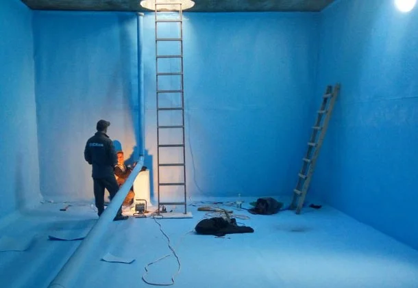 كشف تسربات الخزانات